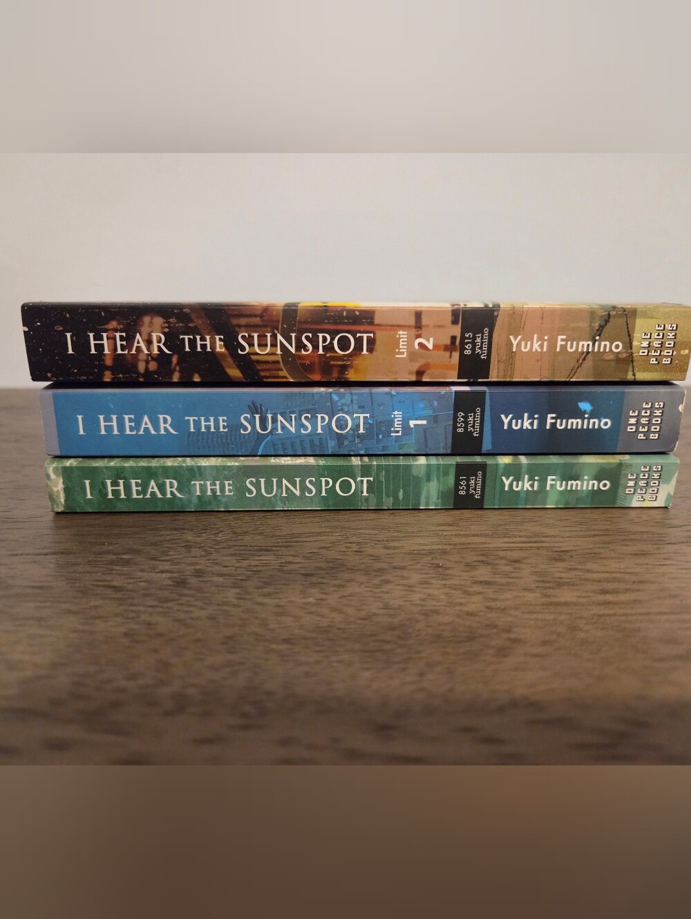 I Hear the Sunspot Book Set - Blue, Green, Brown - Yuki Fumino